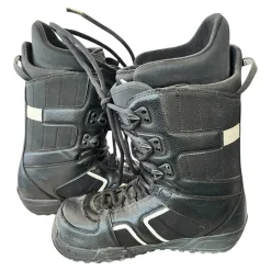 Used Burton INVADER Mens Snowboard Boots Black Senior 9.5