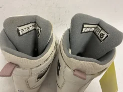 Used Burton KIDS FREESTYLE Girls Snowboard Boots Pink Junior 05