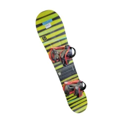 Used Burton LTR 130 COMBO Boys Board/Binding Yellow 130 cm