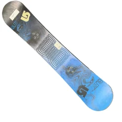 Used Burton LTR 150 Mens Snowboard Only Royal Blue 150 cm