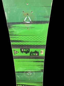 Used Burton LTR Boys Snowboard Only Green 130 cm