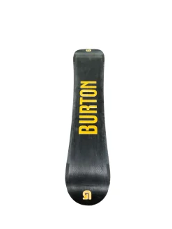 Used Burton LTR Boys Snowboard Only Black And Yellow 134 cm