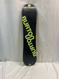 Used Burton LTR100 Boys Snowboard Only Yellow 100 cm