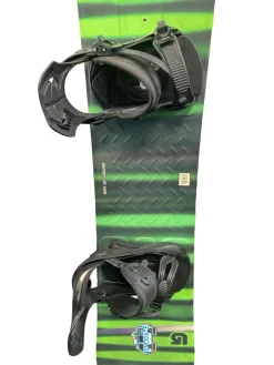 Used Burton LTR Mens Board/Bindings Green 155 cm