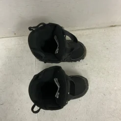Used Burton MINI-GROM Boys Snowboard Boots Black Youth 09.0