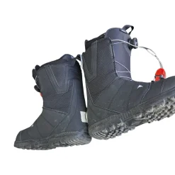 Used Burton MOTO BOA BOOTS SZ 10.5 Mens Snowboard Boots Black Senior 10.5