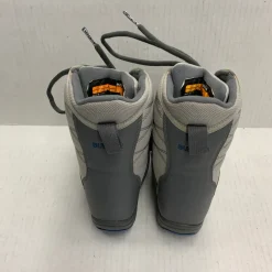 Used Burton MOTO KIDS Boys Snowboard Boots Grey Junior 03