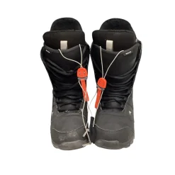 Used Burton MOTO LACE Mens Snowboard Boots Black Senior 9.5