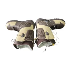 Used Burton MOTO MENS BOOT SZ 12 Mens Snowboard Boots Brown Senior 12