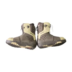 Used Burton MOTO MENS BOOT SZ 12 Mens Snowboard Boots Brown Senior 12