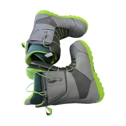 Used Burton MOTO SNOWBOARD BOOTS SZ 11 Mens Snowboard Boots Grey Senior 11