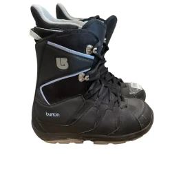 Used Burton MOTO Womens Snowboard Boots Black Senior 9
