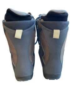 Used Burton MOTO Womens Snowboard Boots Navy Blue Senior 8