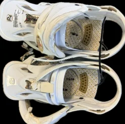 Used Burton P1 Mens Binding Only White MD