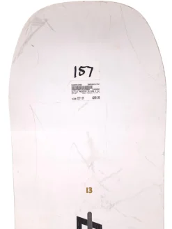 Used Burton Process Flying V Mens Snowboard 157 cm with Flow Fuse Hybrid Bindings (Black, Size L/XL)