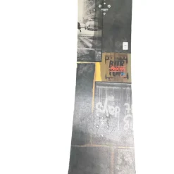 Used Burton PROCESS Mens Snowboard Only Black 155 cm