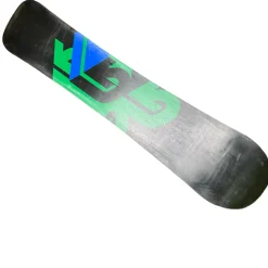 Used Burton PROCESS Mens Snowboard Only Green 157 cm