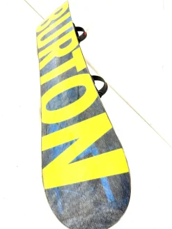 Used Burton PROCESS W/ S/M UNION BINDINGS Boys Board/Binding Black 138 cm