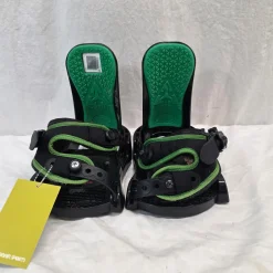 Used Burton PROGRESSION Boys Binding Only Black XS