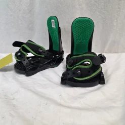 Used Burton PROGRESSION Boys Binding Only Black XS