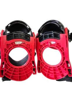 Used Burton PROGRESSION BINDINGS Mens Binding Only Red MD