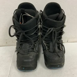 Used Burton PROGRESSION YOUTH Boys Snowboard Boots Black Junior 04