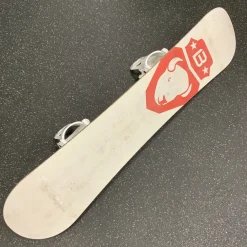 Used Burton PUNCH Boys Board/Binding Yellow 133 cm