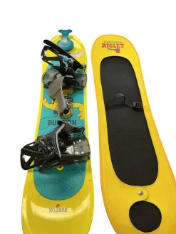 Used Burton RIGLET Boys Board/Binding Yellow 90 cm