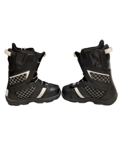 Used Burton RULER SMALLS Boys Snowboard Boots Black Junior 05