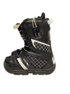 Used Burton RULER SMALLS Boys Snowboard Boots Black Junior 05