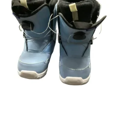 Used Burton SMALLS Girls Snowboard Boots Royal Blue Youth 06.0