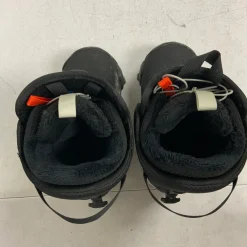 Used Burton SMALLS STEP ONS Boys Snowboard Boots Black Junior 04