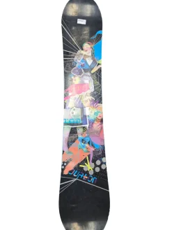 Used Burton STIGMA 144CM SNOWBOARD Womens Snowboard Only Black 144 cm