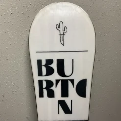 Used Burton STYLUS Womens Snowboard Only White And Purple 138 cm