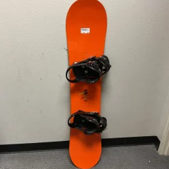 Used Burton SUPER HERO SMALLS Boys Board/Binding Orange 130 cm