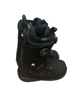 Used Burton SWATH BOA Mens Snowboard Boots Black Size 9