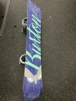 Used Burton TALENT SCOUT Womens Board/Bindings Teal 149 cm
