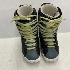 Used Burton THE RULER Womens Snowboard Boots Grey Senior 6