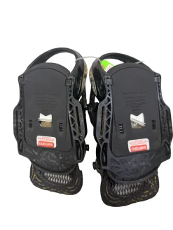 Used Burton TRIAD est Mens Snowboard Bindings Black LG