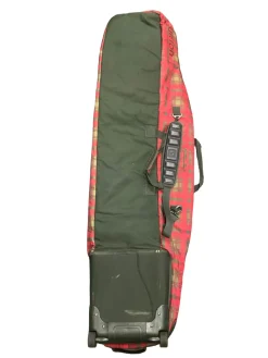 Used Burton Wheeled Snowboard Bag Red