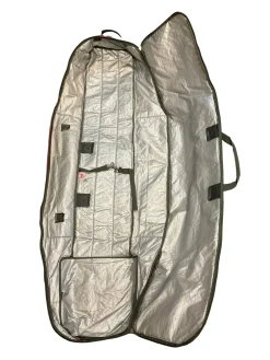 Used Burton Wheeled Snowboard Bag Red