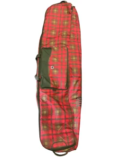 Used Burton Wheeled Snowboard Bag Red