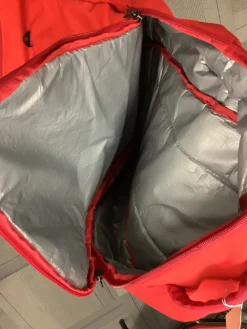 Used Burton Wheeled Snowboard Bag Red