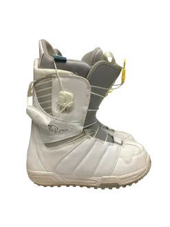 Used Burton WOMENS MINT Womens Snowboard Boots White Senior 7.5