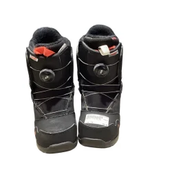 Used Burton ZIPLINE BOA Boys Snowboard Boots Black Junior 04