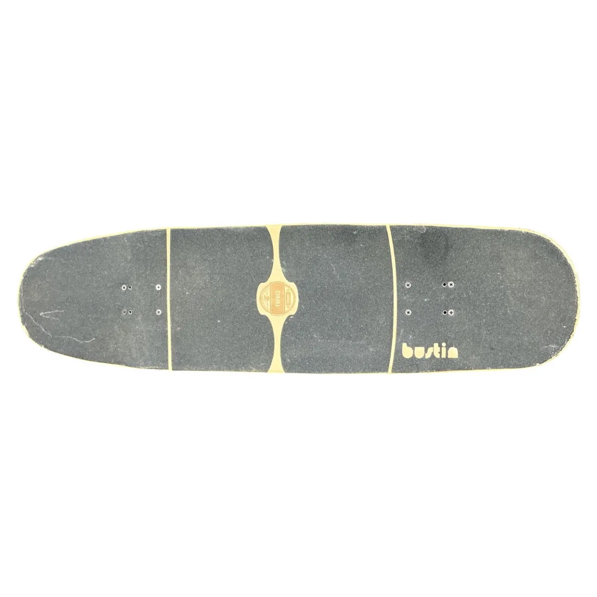 Used BUSTIN YOFACE E CORE Complete Skateboard Natural Regular