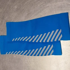 Used CALF COMPRESSION SLEEVES Soccer Socks Turquoise LG