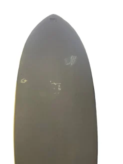 Used California Board Co 74 FISH Surfboard Yellow And Grey 6Ft 2In
