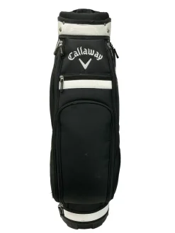 Used Callaway SOLAIRE 9-WAY Womens Stand Bag Black And White