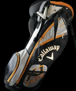 Used Callaway XJ HOT Jr Stand Bag Orange